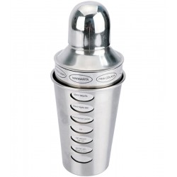 Coqueteleira 650ml Aço Inox Com Receitas